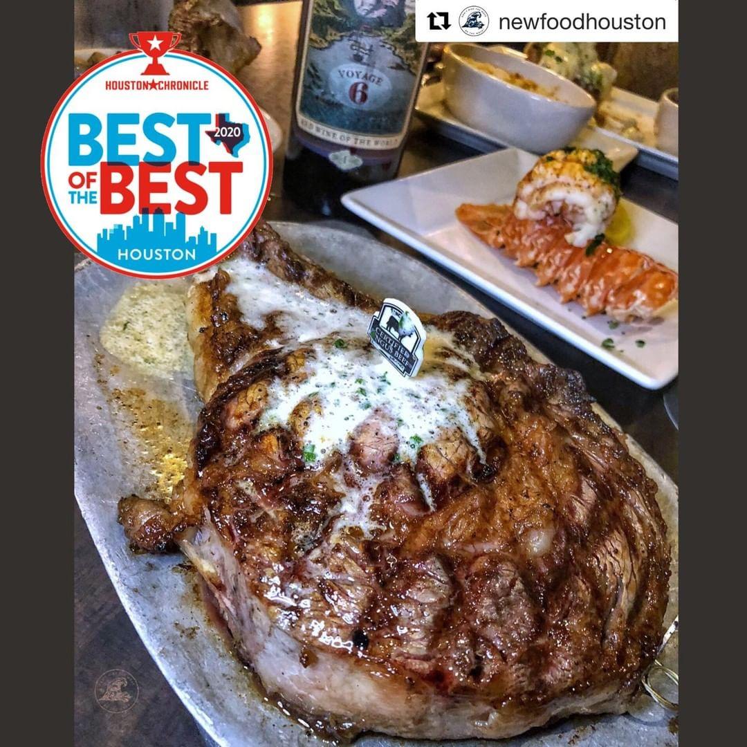 Taste of texas restaurant menu in houston texas usa