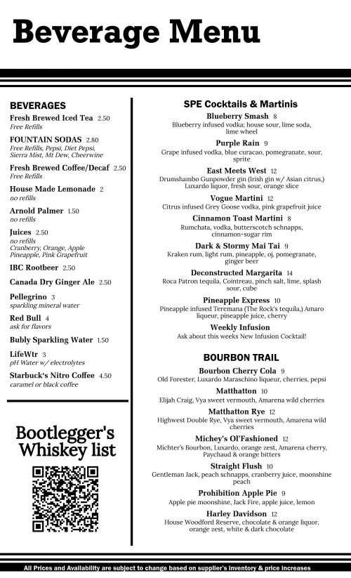 Bistro 127 Catering menu in Hickory, North Carolina, USA