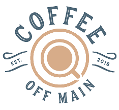 Coffee On Main Logo in Brookville, Indiana