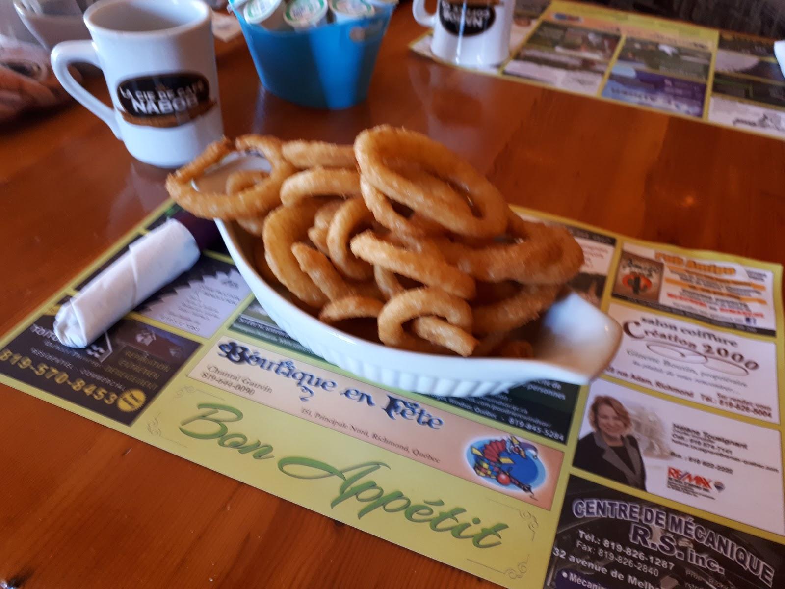 Restaurant La Vieille Gare de Richmond menus in Richmond, Quebec, Canada