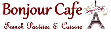 Bonjour Cafe Logo in Katy, Texas