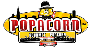Popacorn Popcorn Logo in Chicago, Illinois