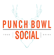 Punch Bowl Social Indianapolis Logo in Indianapolis, Indiana