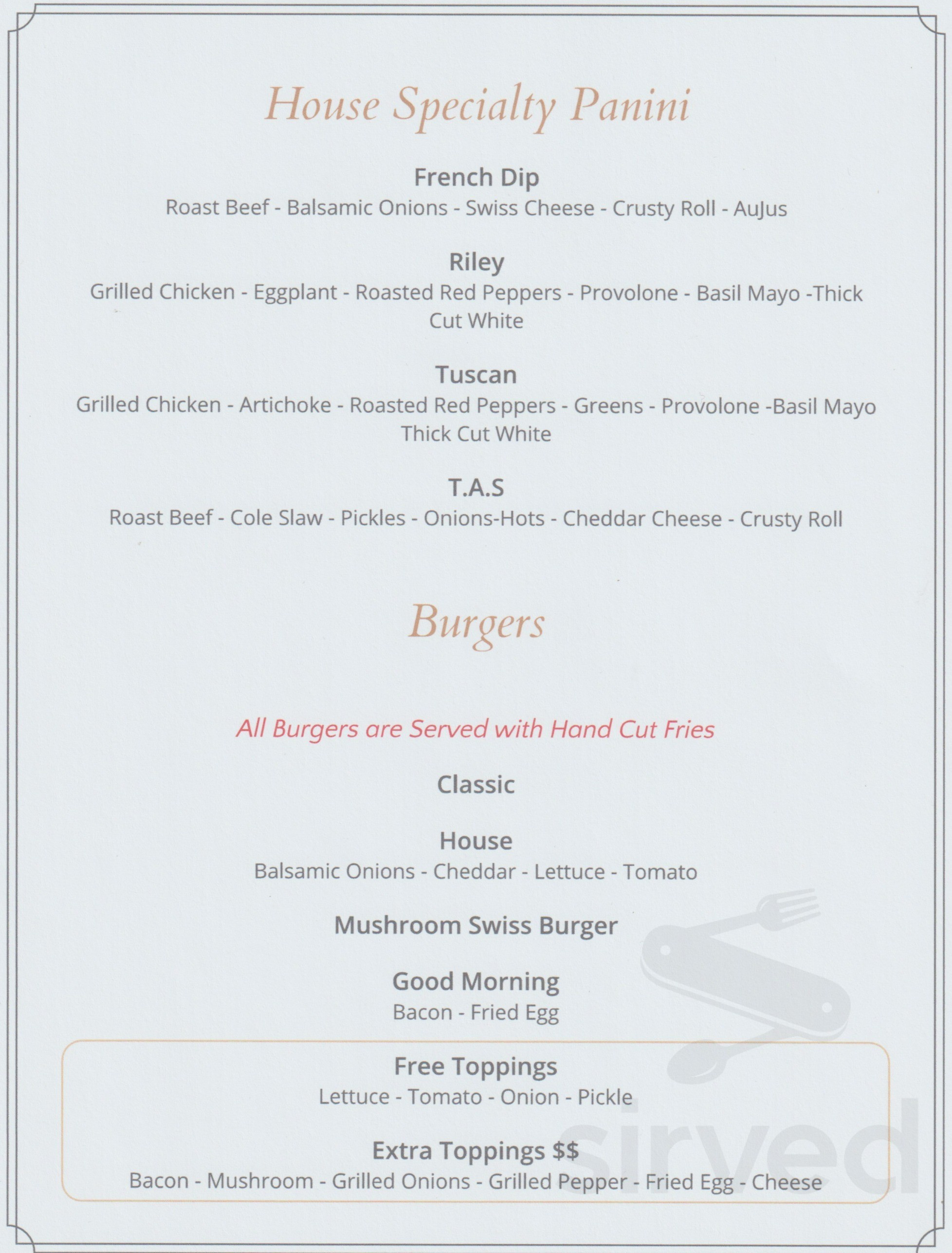 Stowell s Caf Menu In Plymouth Massachusetts USA Stowell s caf menu in plymouth massachusetts usa
