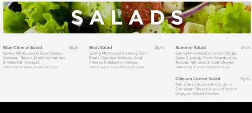 Menu for Joni's Diner in Lake Geneva, WI | Sirved