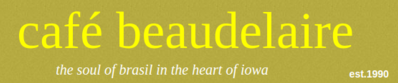 Cafe Beaudelaire Logo in Ames, Iowa