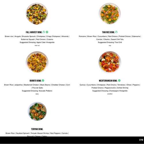 Salad House menu in Westfield, New Jersey, USA