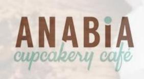 Anabia cupcakery cafe Logo in Ottawa, Ontario